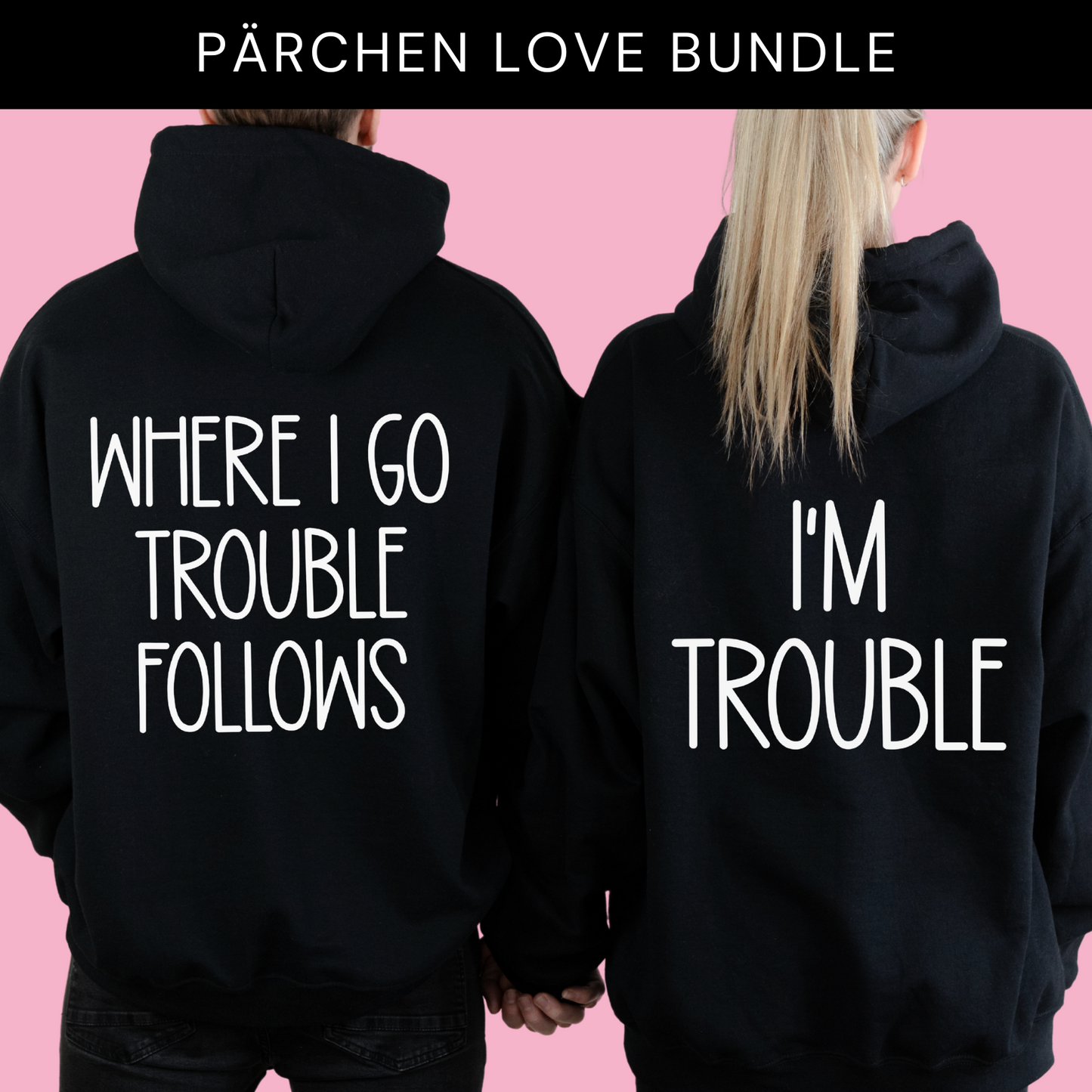 "Trouble" Hoodie Sparbundle