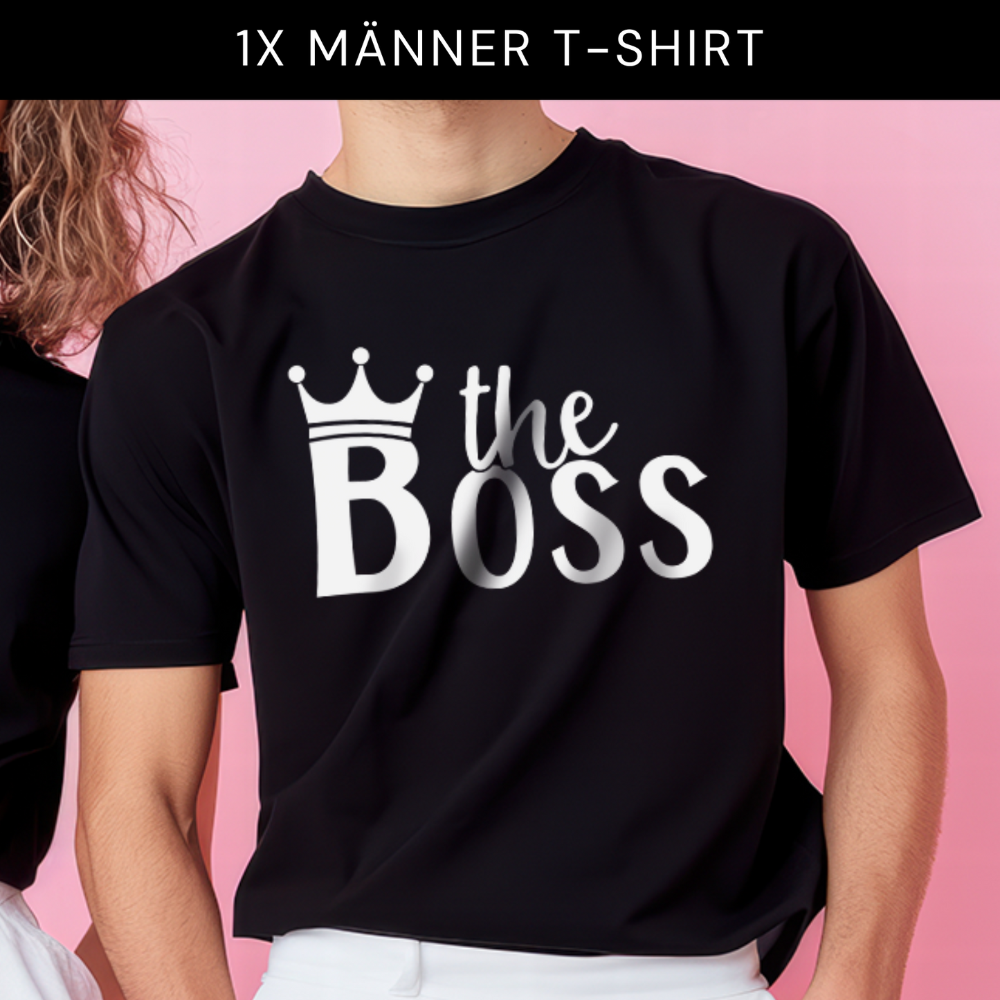 "Wer ist hier der Boss?" T-Shirt Sparbundle