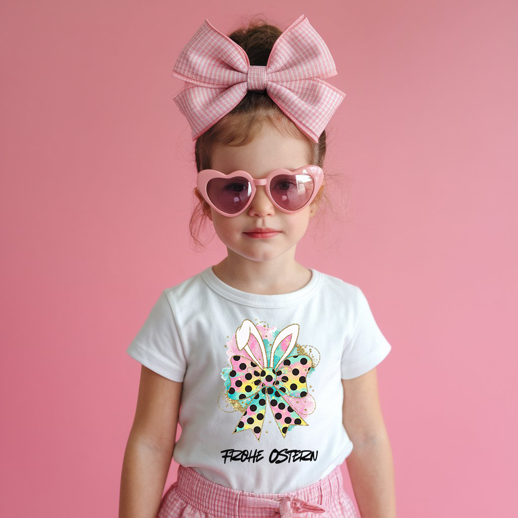 "Frohe Ostern Schleife" T-Shirt Sparbundle