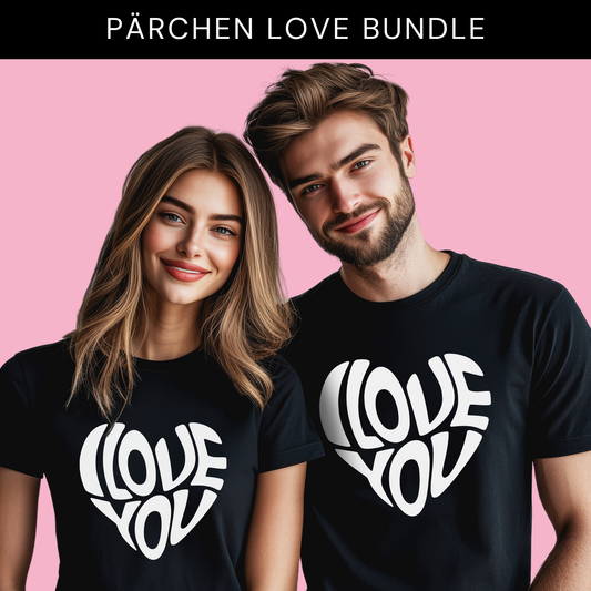 "I love you" T-Shirt Sparbundle