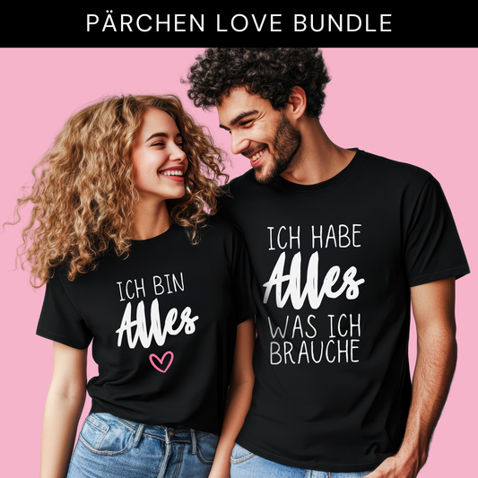 "Alles was man braucht" T-Shirt Sparbundle