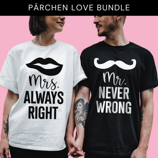"Mr and Mrs" T-Shirt Sparbundle