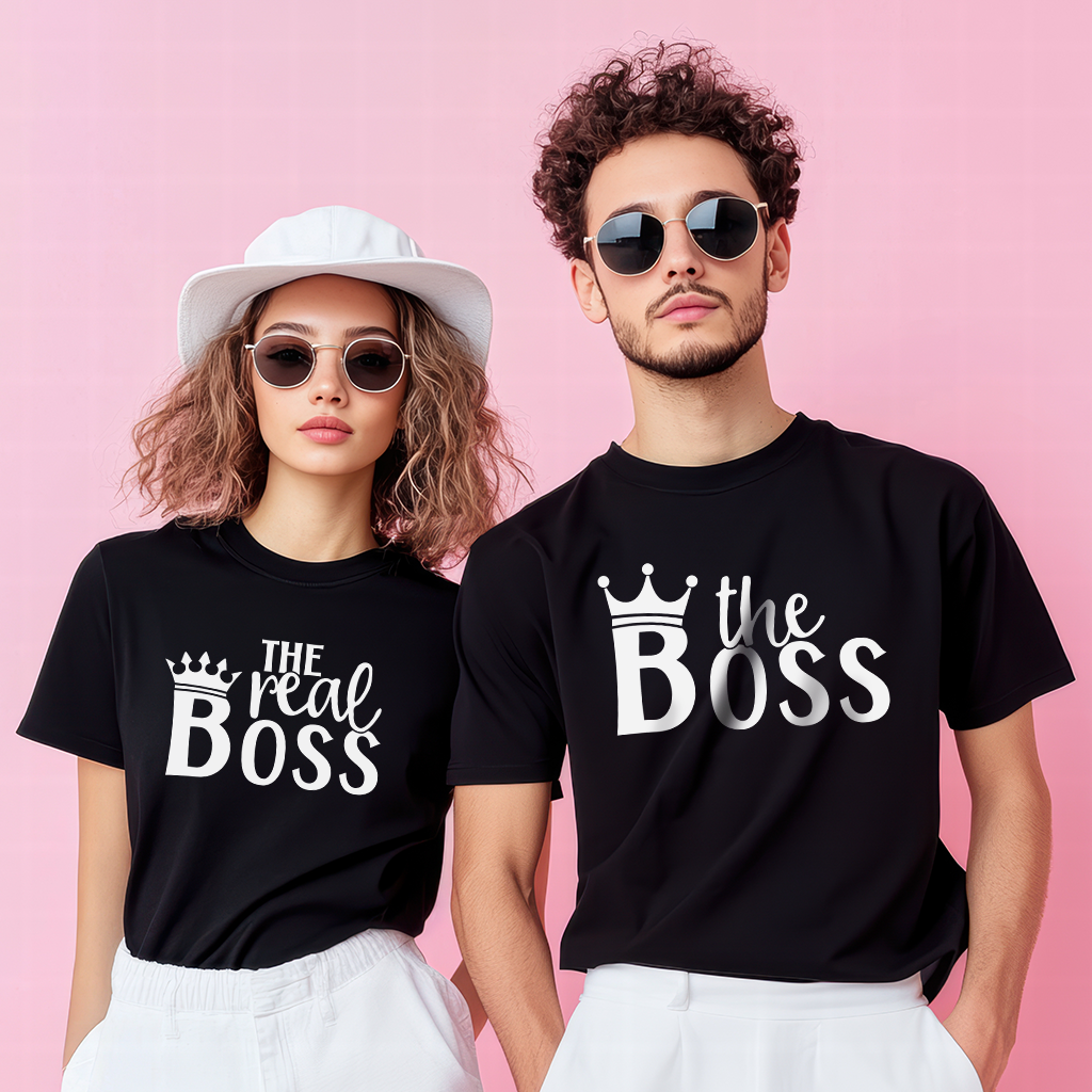 "Wer ist hier der Boss?" T-Shirt Sparbundle