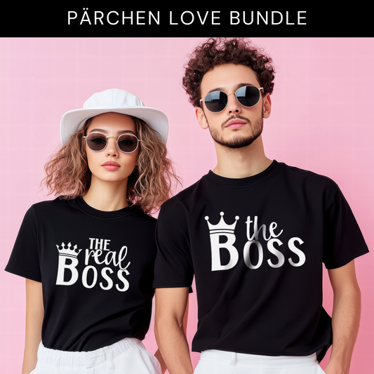 "Wer ist hier der Boss?" T-Shirt Sparbundle