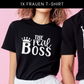 "Wer ist hier der Boss?" T-Shirt Sparbundle