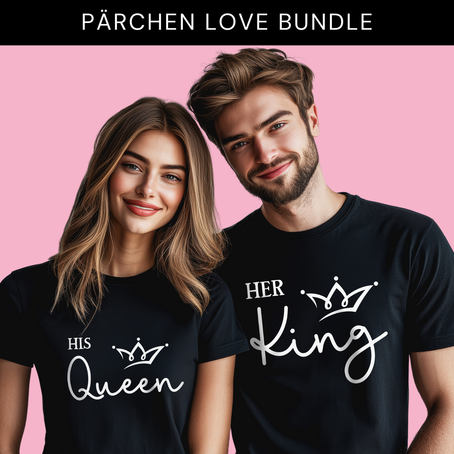 "King and Queen" T-Shirt Sparbundle