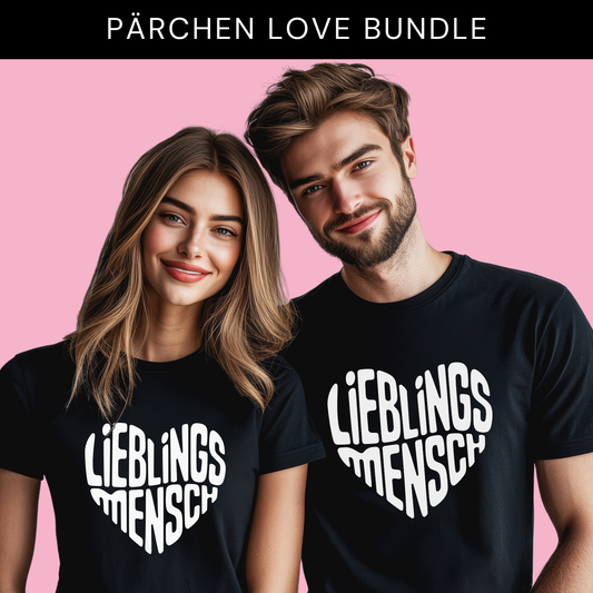 "Lieblingsmensch" T-Shirt Sparbundle