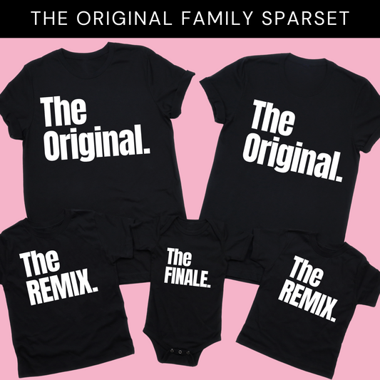 "The Original Black" T-Shirt Sparbundle 5 Stück
