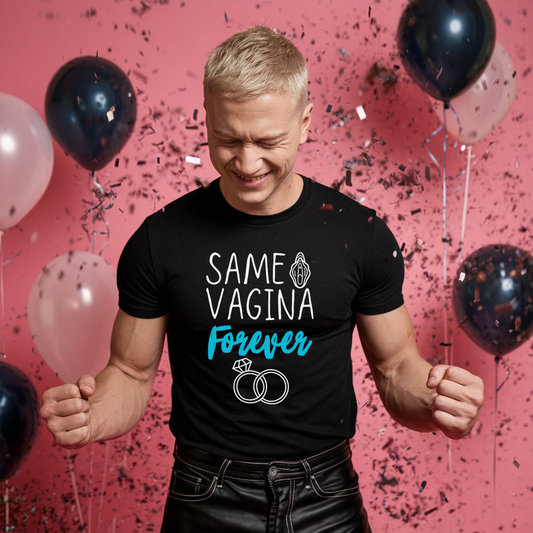 Same Vagina Forever - Herren Premiumshirt