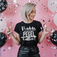 Mädels egal was passiert Pegel halten!  - Damen Premiumshirt