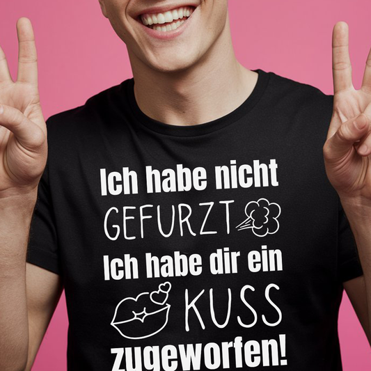 Ich habe nicht gefurzt  - Herren Premiumshirt