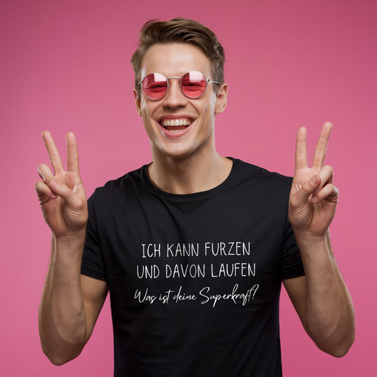 Was ist deine Superkraft? - Herren Premiumshirt