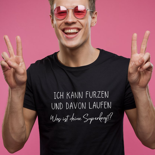 Was ist deine Superkraft? - Herren Premiumshirt